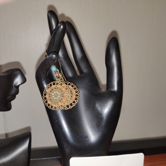 NWT-UPC 3 Pairs of Bohemian/Western Earrings - Picture 2 of 6